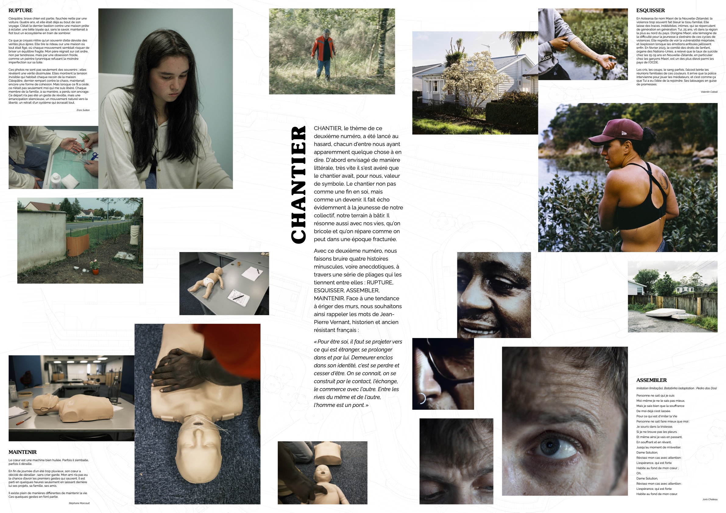 Jeroboam Magazine #1 - maquette finale